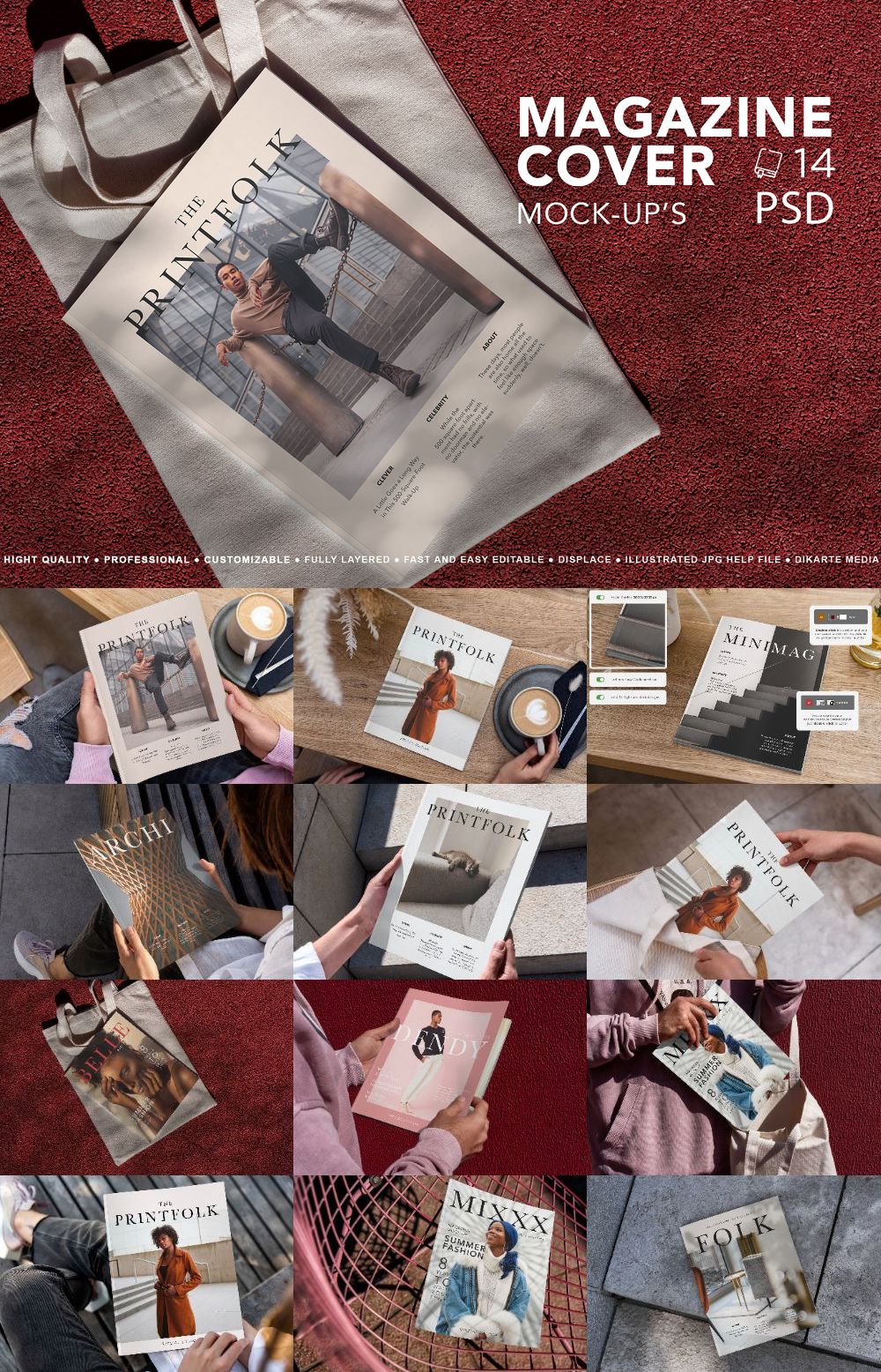 Magazine Cover Mock-Up