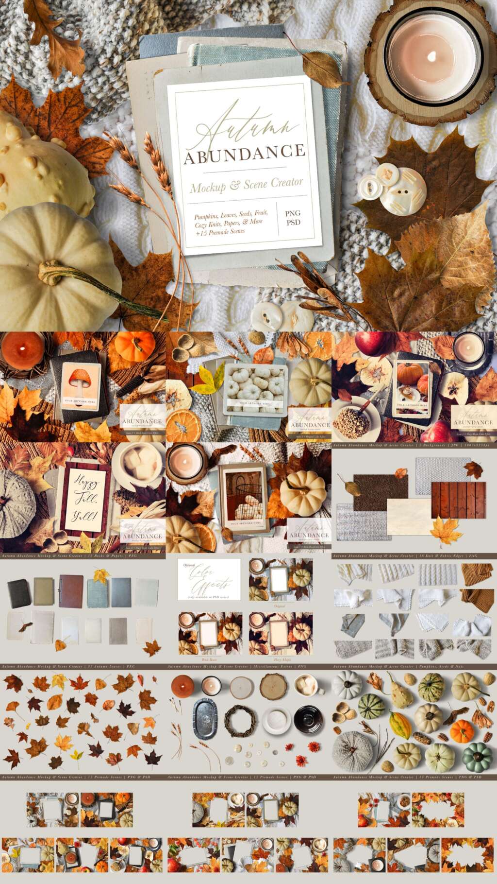 Autumn Abundance Scene Creator