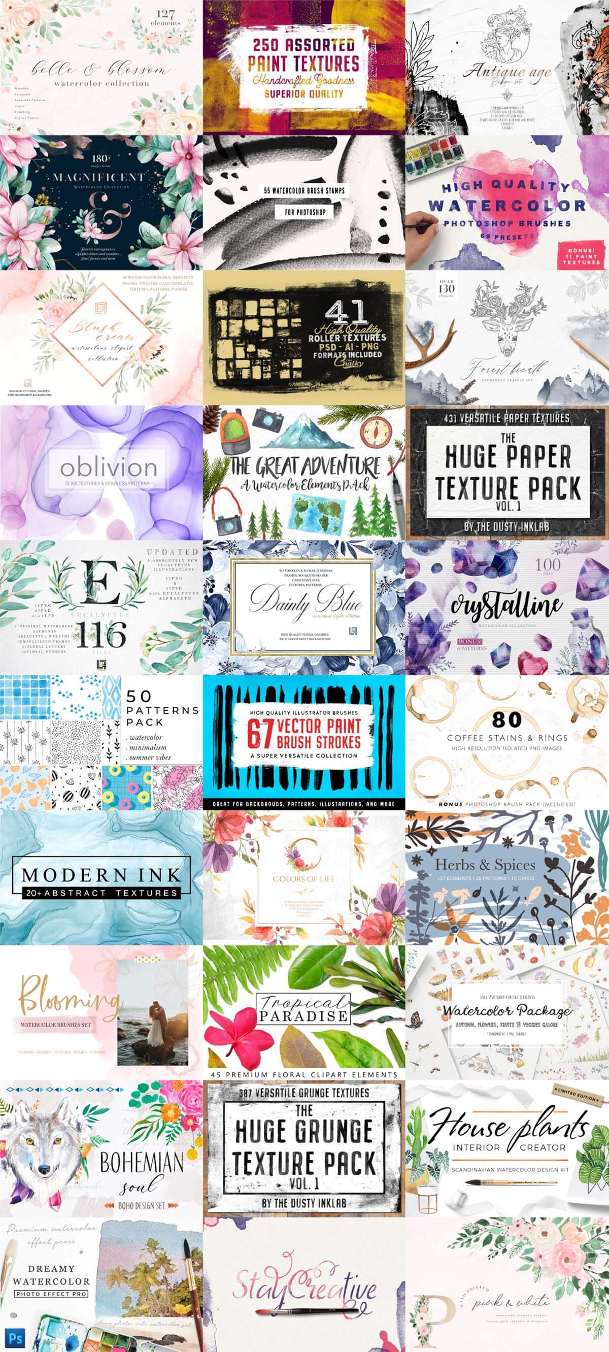 The Big Artistic Design Bundle