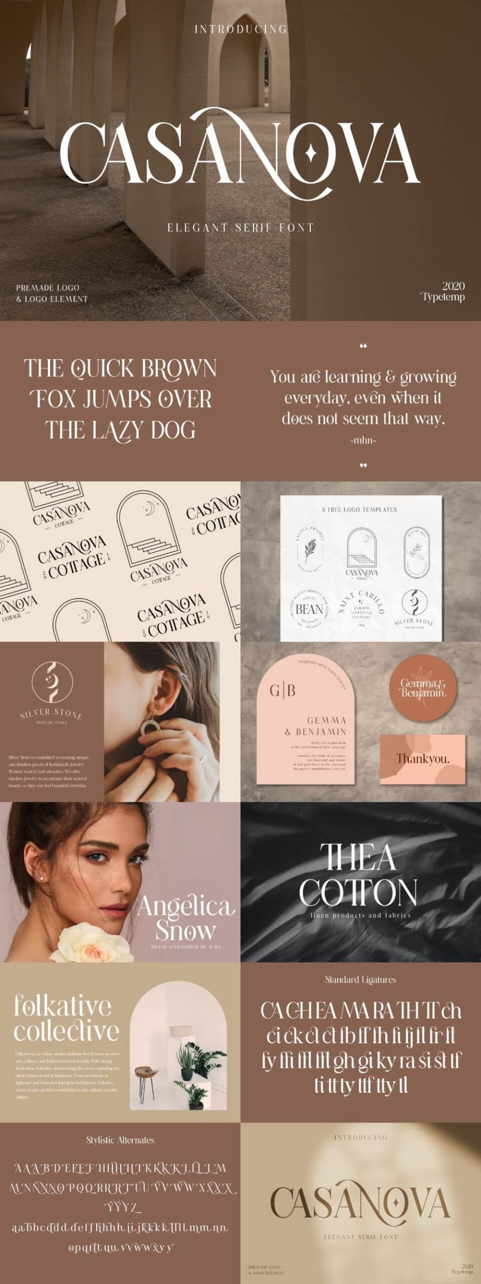 Casanova Elegant Serif Display