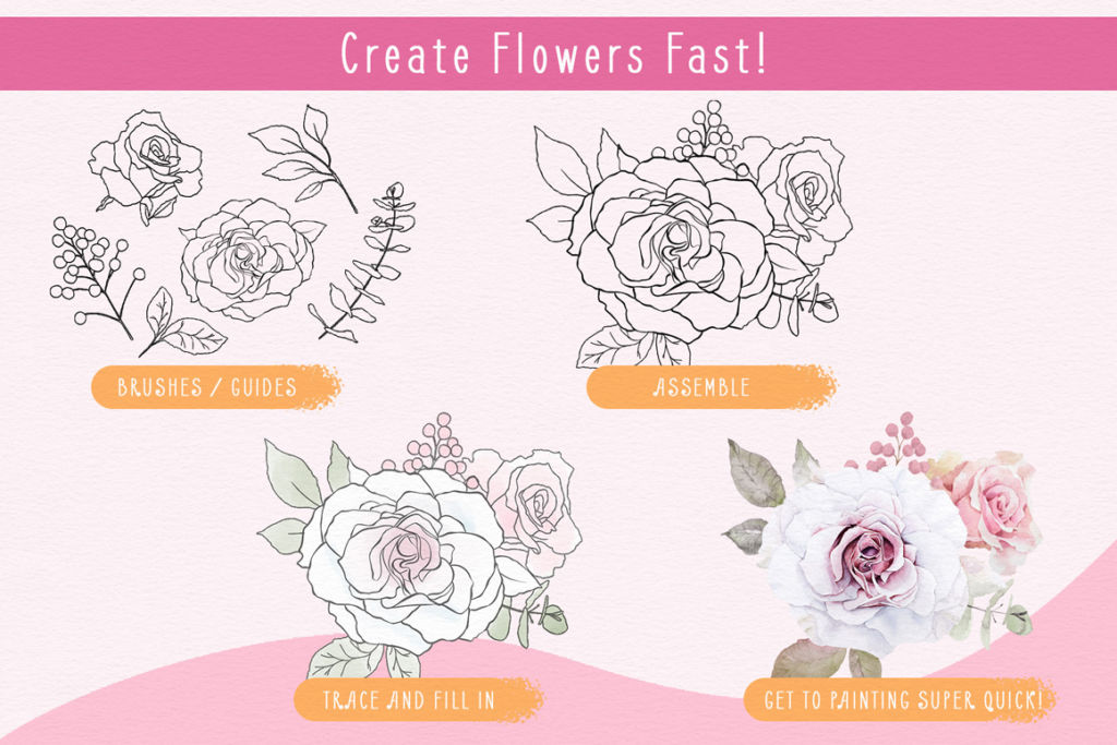 The Flower & Leaf Brush Box