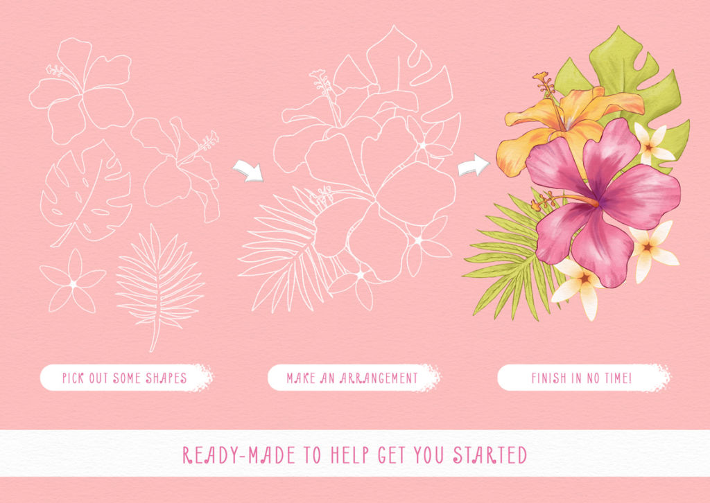 The Flower & Leaf Brush Box