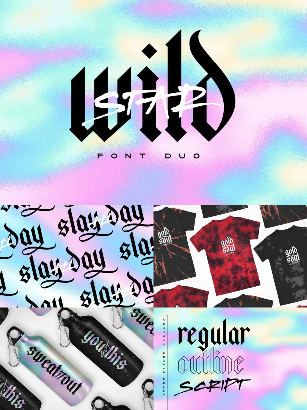 Wild Star Font Duo