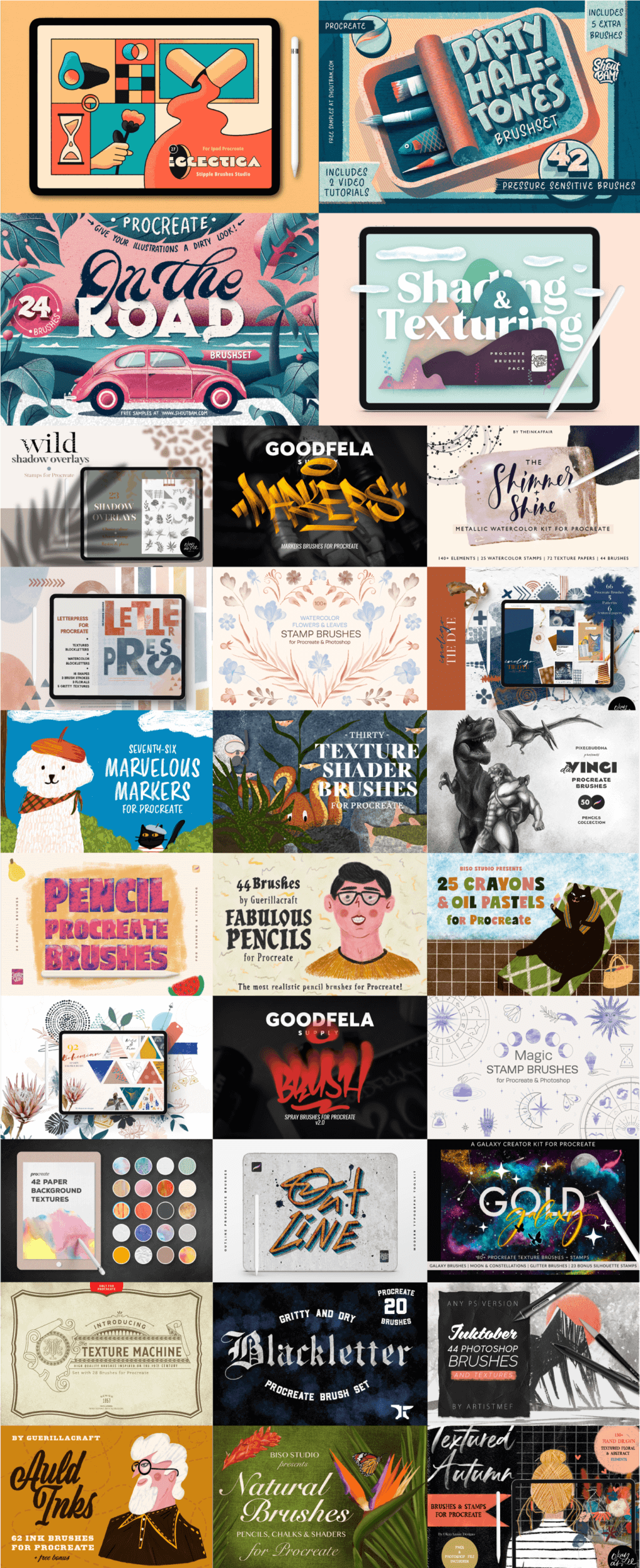 The Massive Procreate Bundle