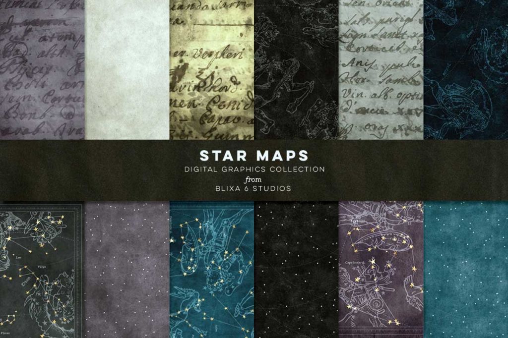THE STAR ATLAS: GOLDEN ASTROLOGY SET