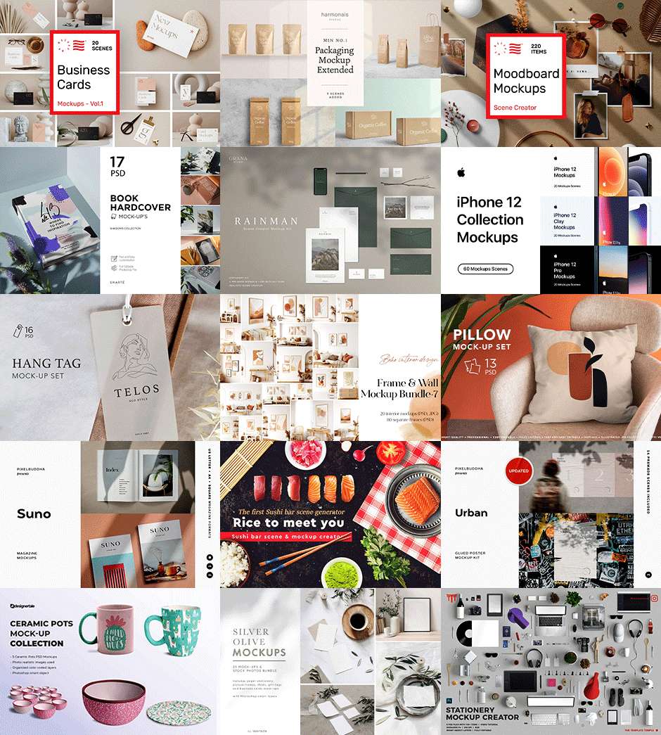 The Ultimate Mockup Medley For Creatives
