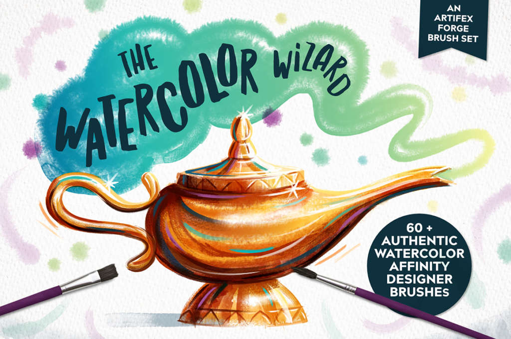 The Watercolor Wizard - Affinity Brushes