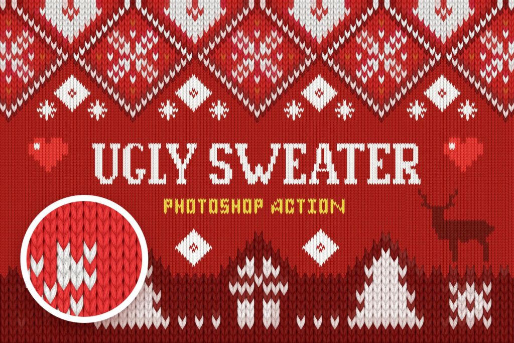 Ugly Christmas Sweater Action