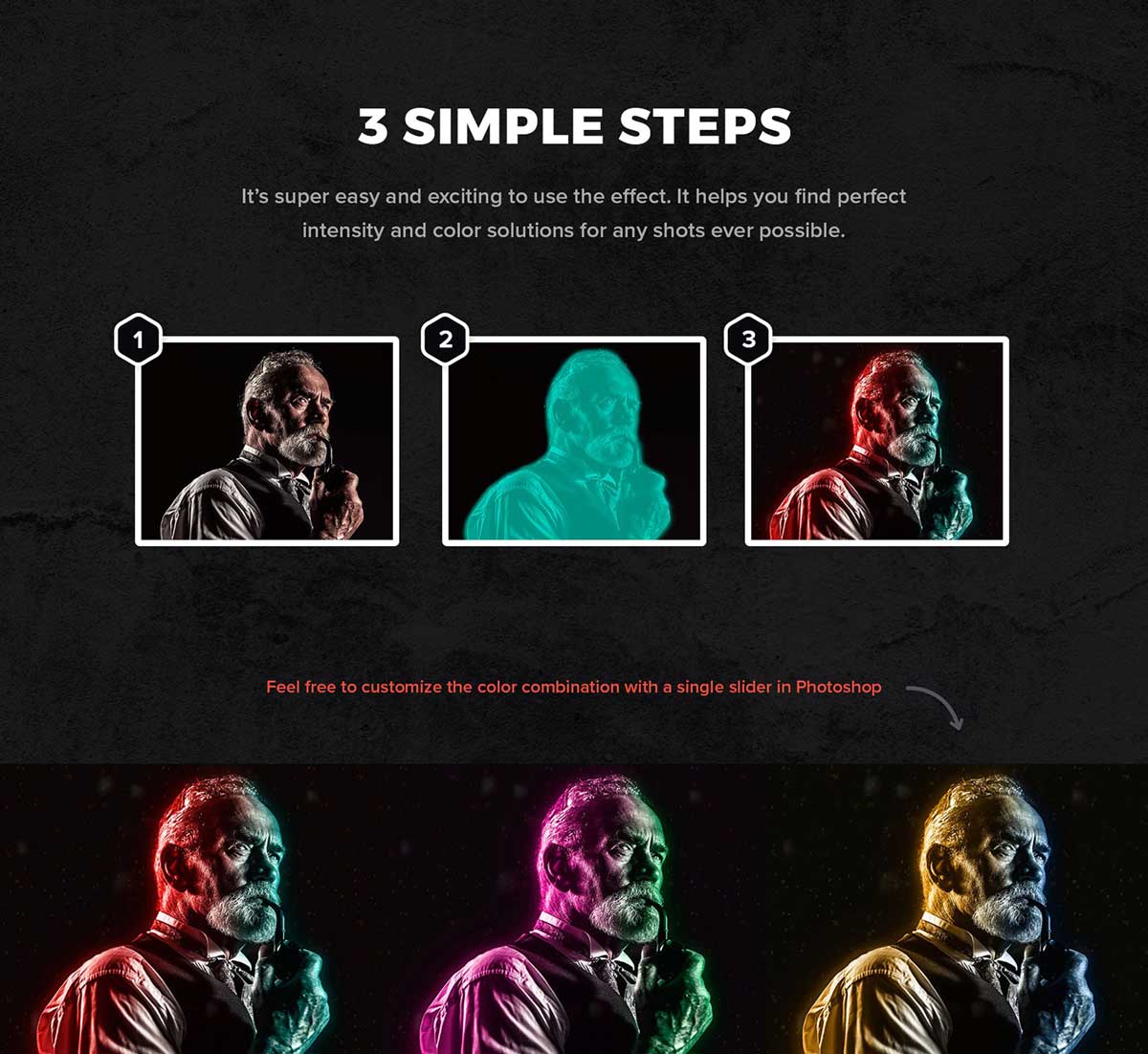 DOUBLE LIGHT PHOTOSHOP ACTION