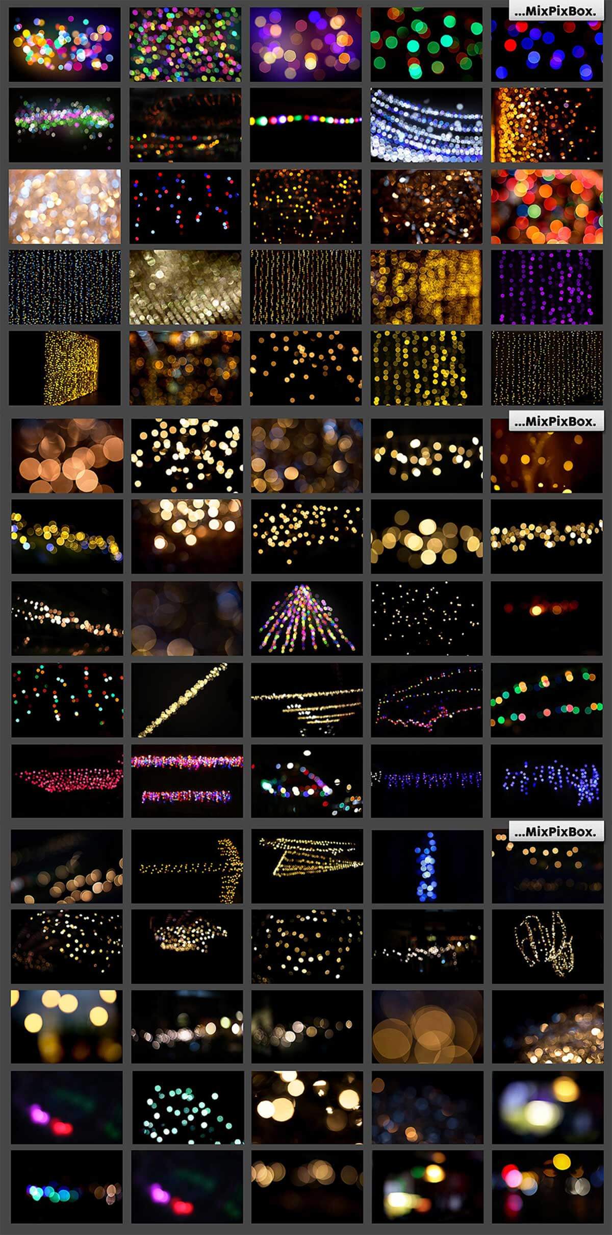 100 BOKEH PHOTO OVERLAYS