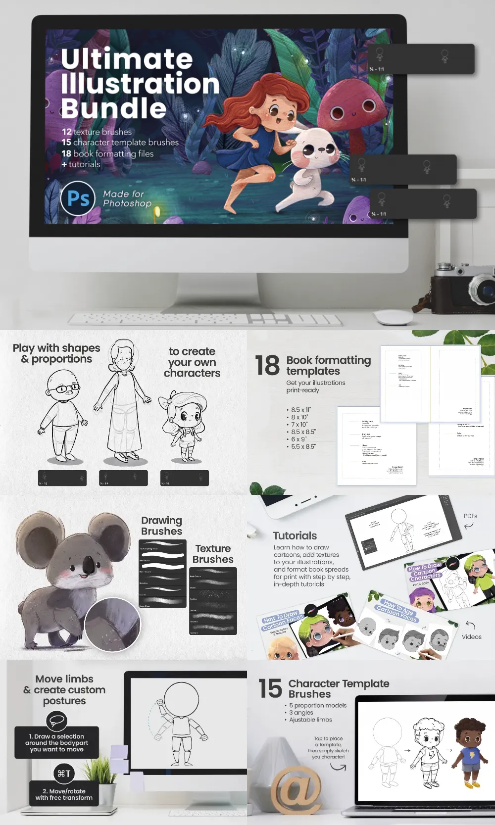 Ultimate Illustration Bundle For Photoshop