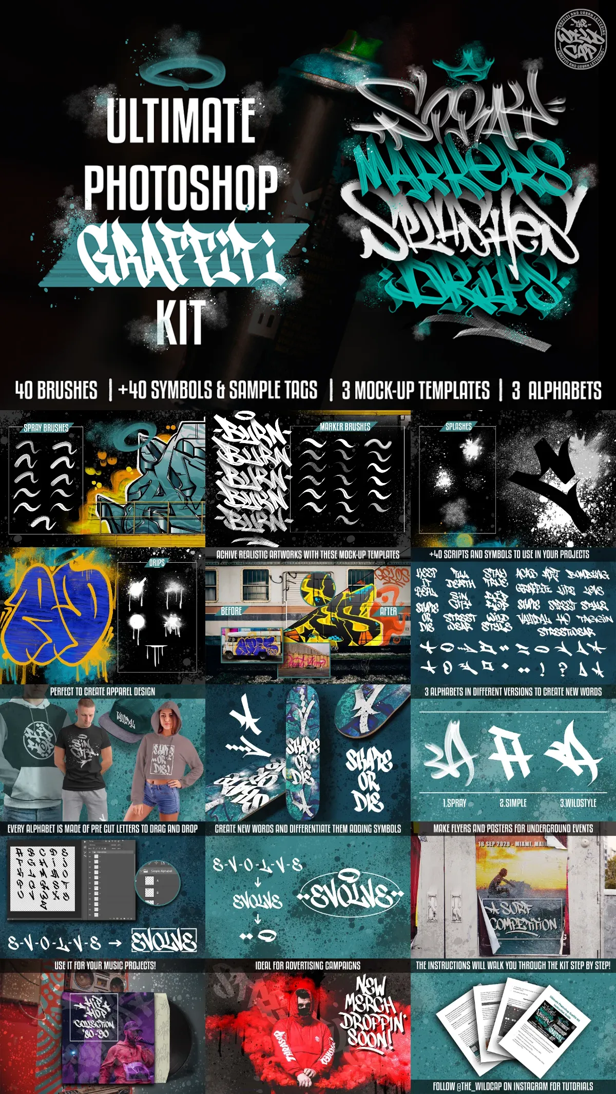 Ultimate Photoshop Graffiti Kit