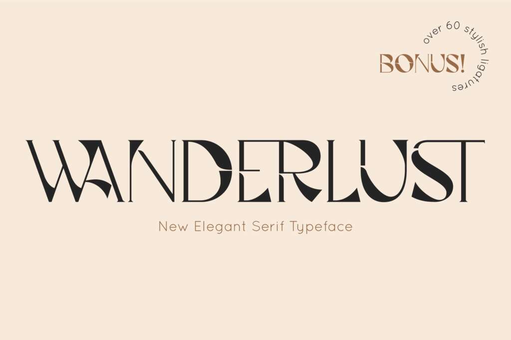 Wanderlust Serif Font