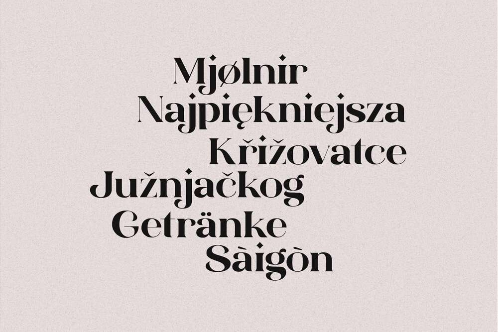 GOLD COAST – VINTAGE SERIF + EXTRAS
