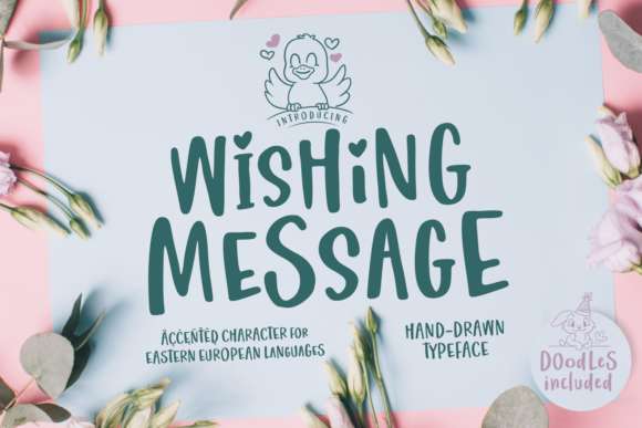 Wishing Message Font
