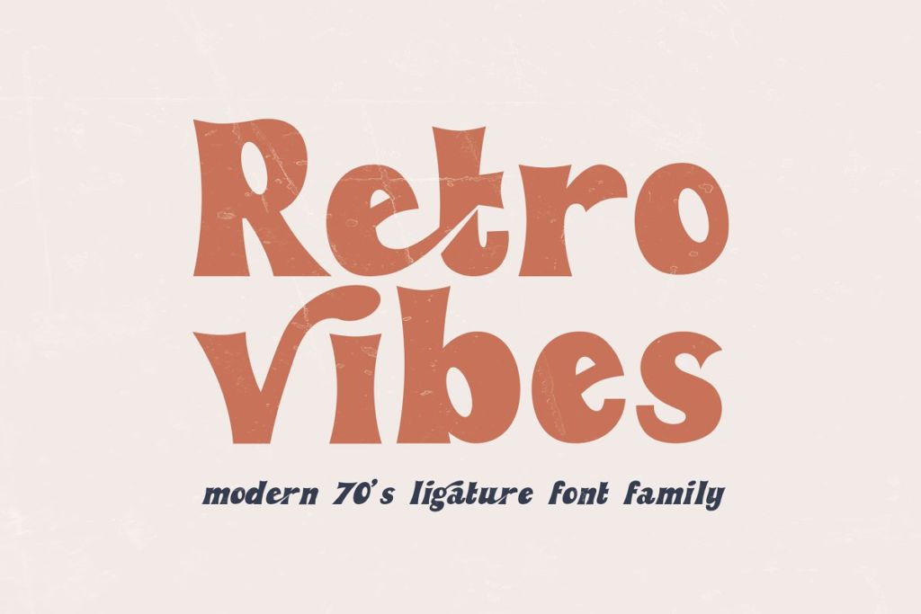 Retro Vibes | Vintage Bold Font