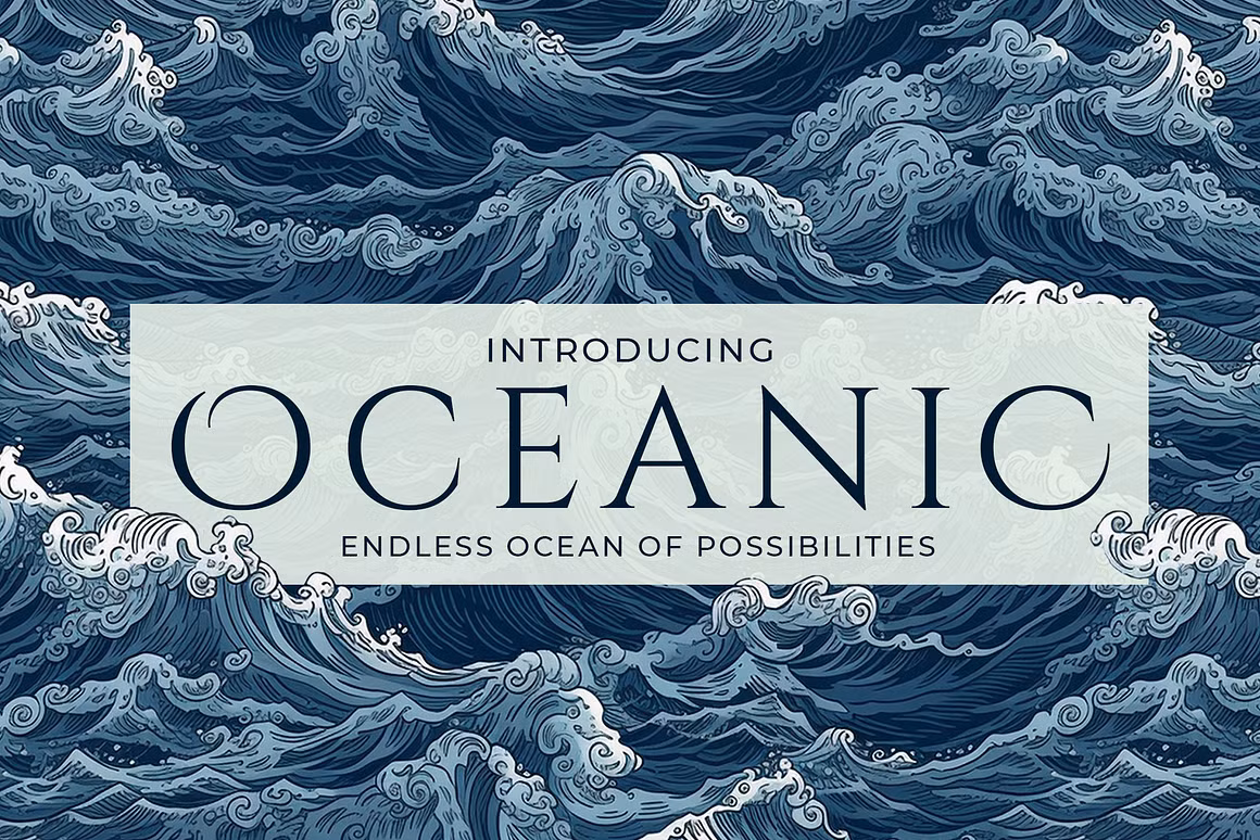 OCEANIC - Seamless Ocean Patterns