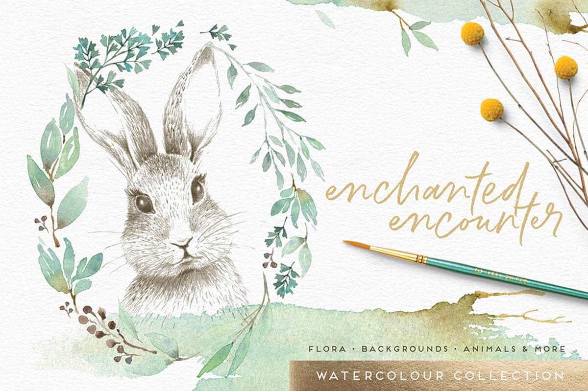 ENCHANTED ENCOUNTER WATERCOLOUR SET