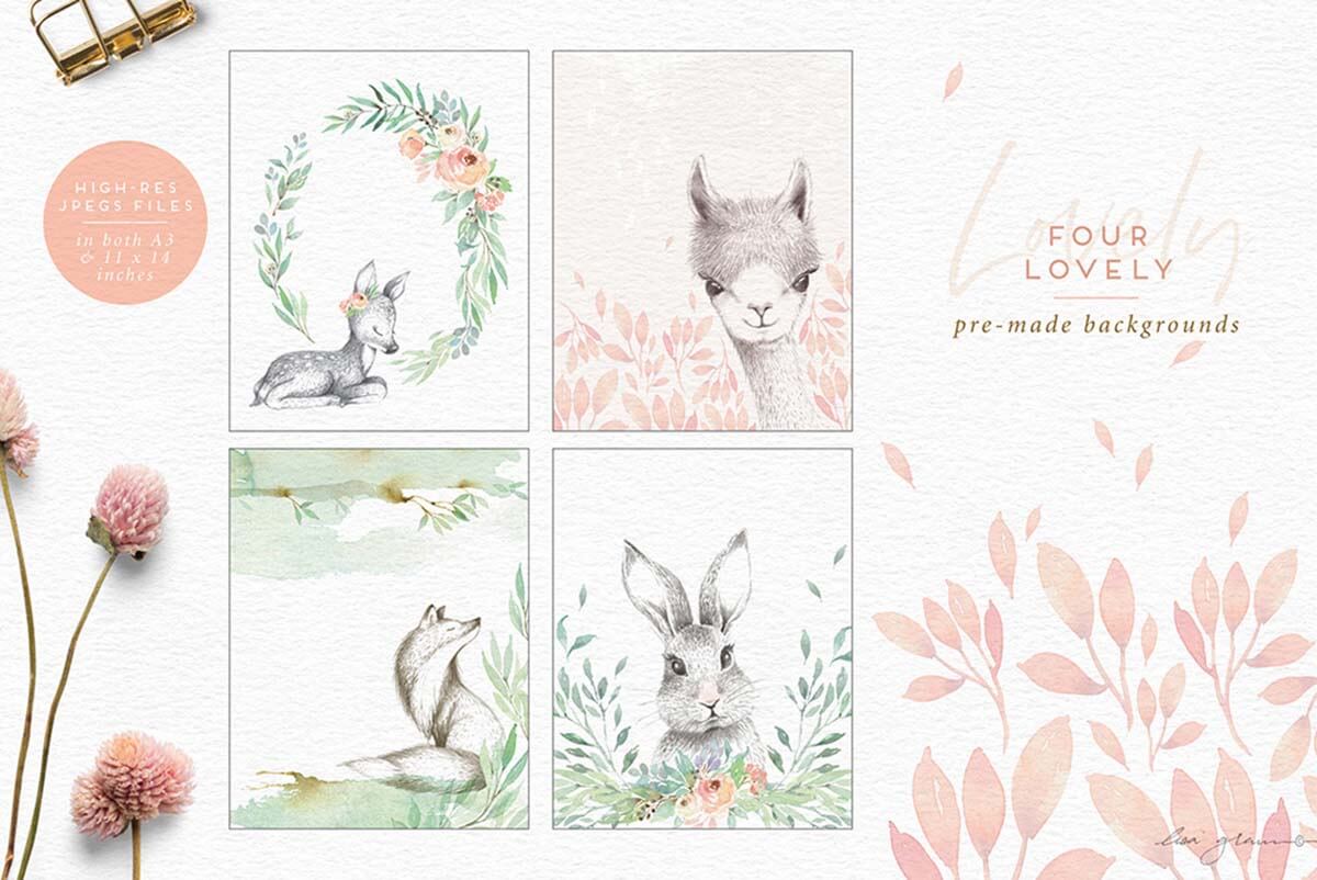 ENCHANTED ENCOUNTER WATERCOLOUR SET