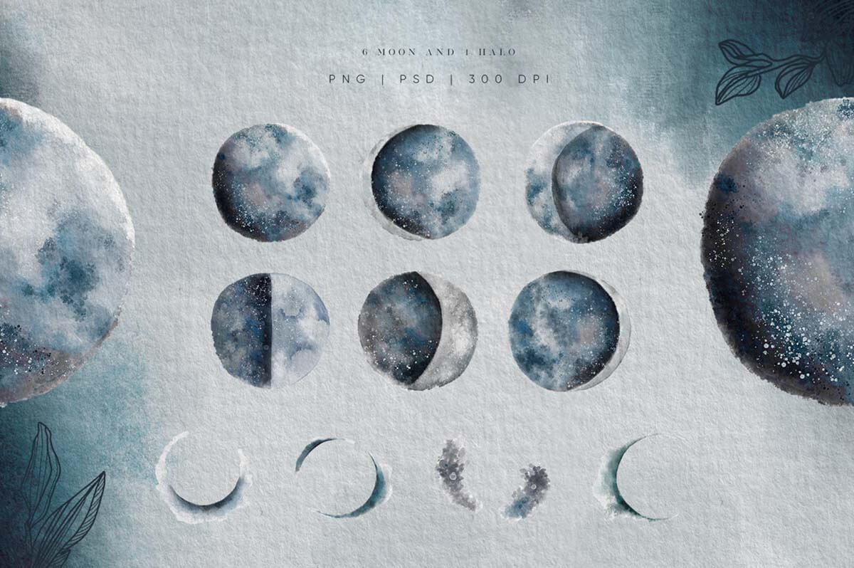 LUNARE MYSTERIOUS GRAPHIC SET
