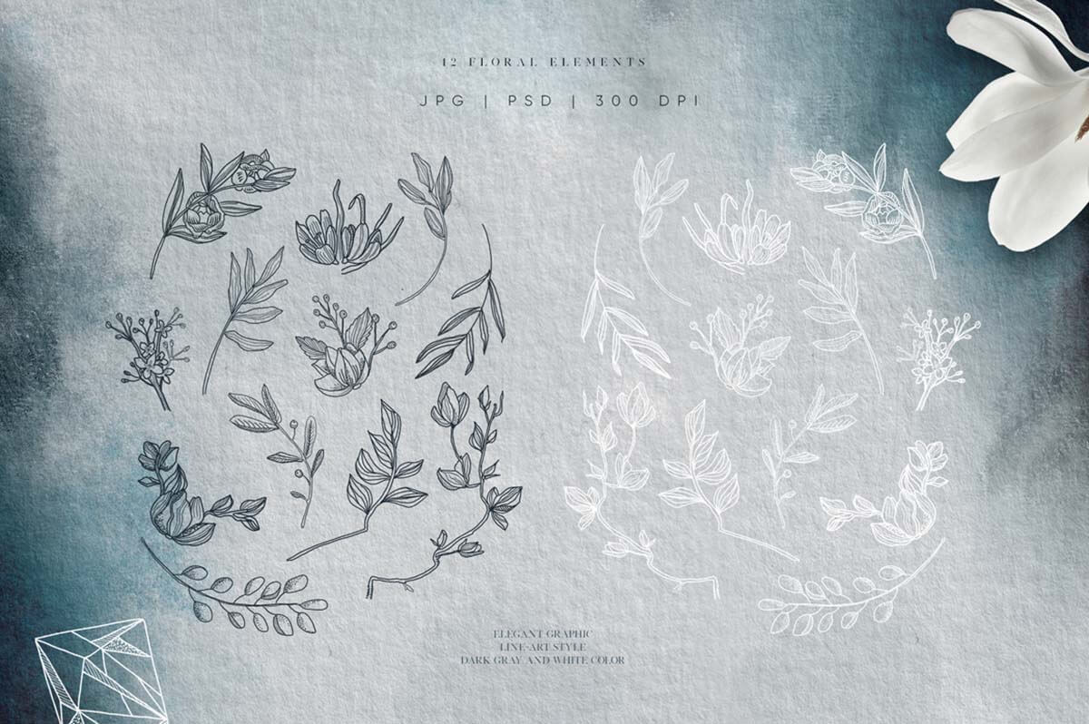 LUNARE MYSTERIOUS GRAPHIC SET