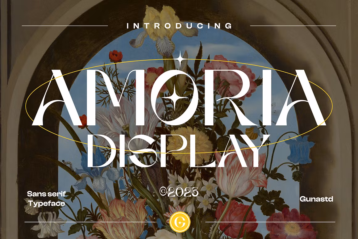 AMORIA Font Display Sans Serif