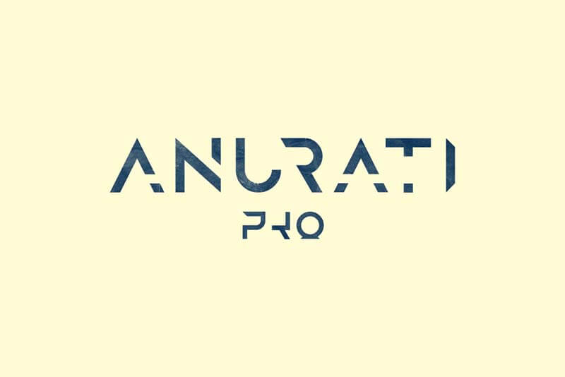 Anurati Pro — typeface (2 weights)