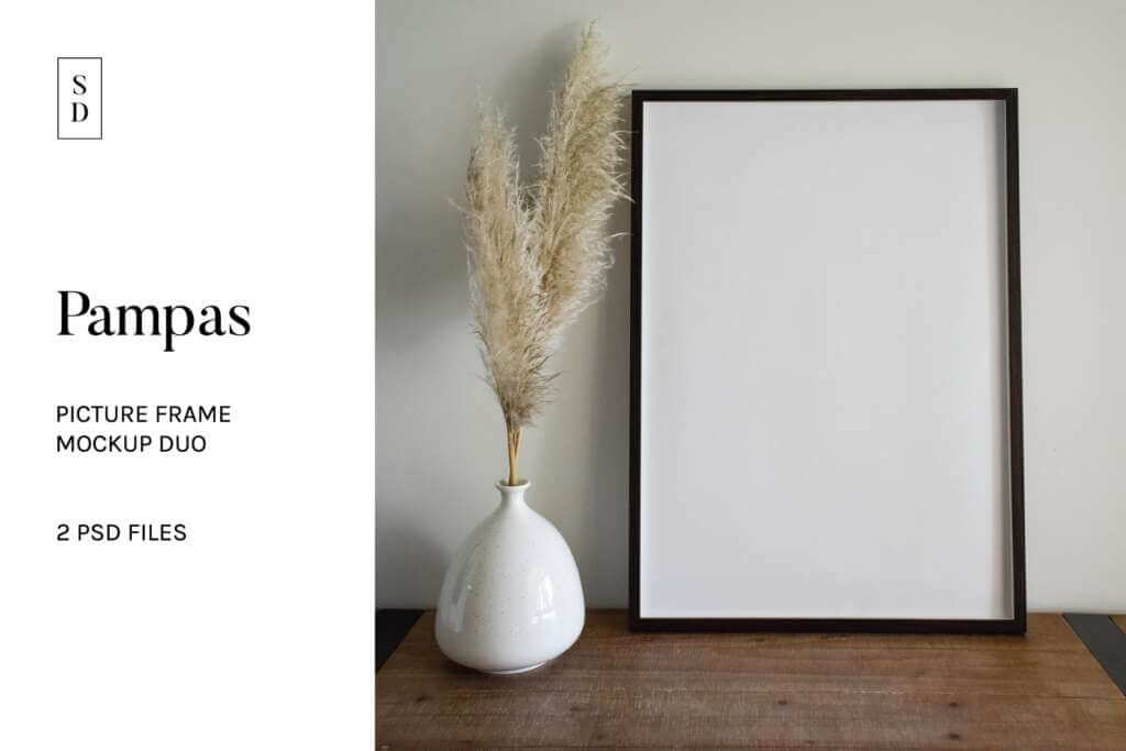 Frame Mockup Duo - Pampas