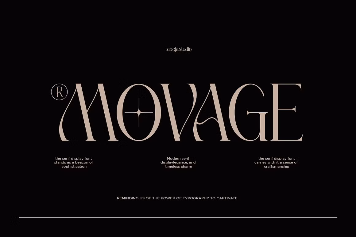 TBJ Movage Serif Display
