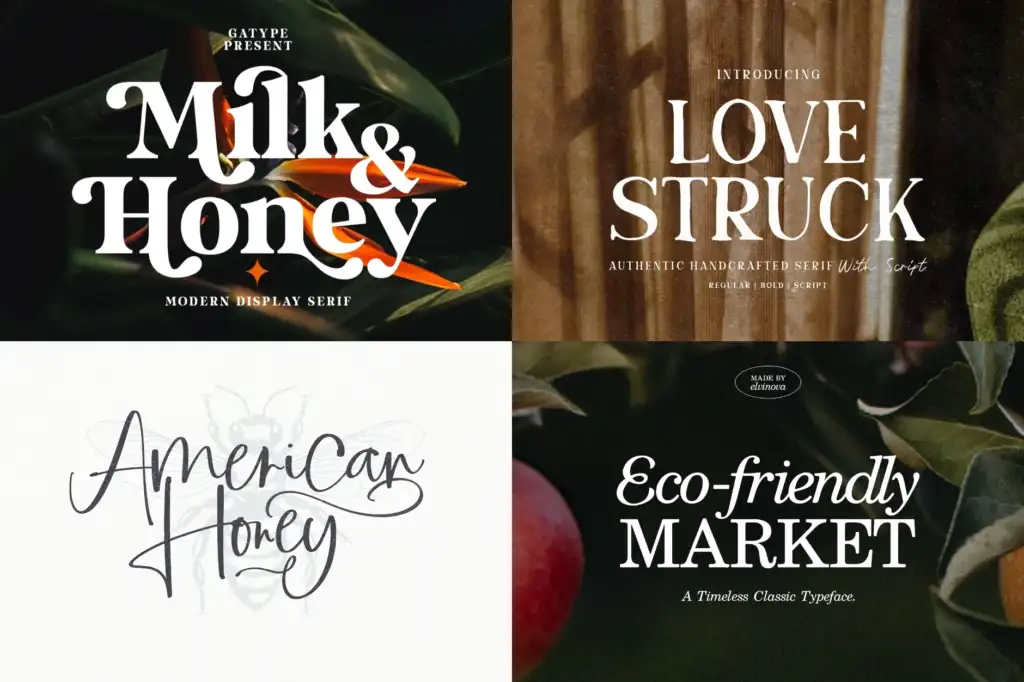 The Showstopping Selection Of Creative Fonts