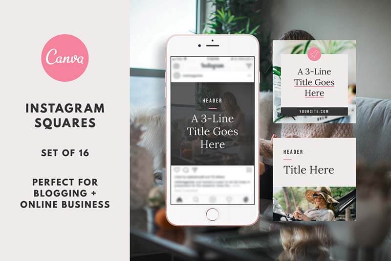 Instagram Post Templates CANVA