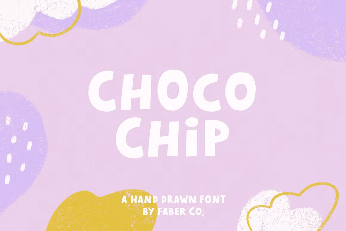 Choco Chip | Handwritten Font