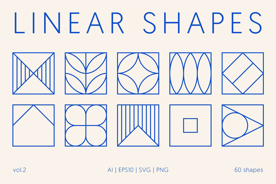Linear Shapes - Vol.2
