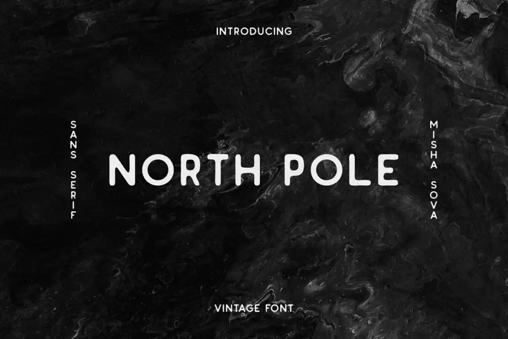 North Pole Font
