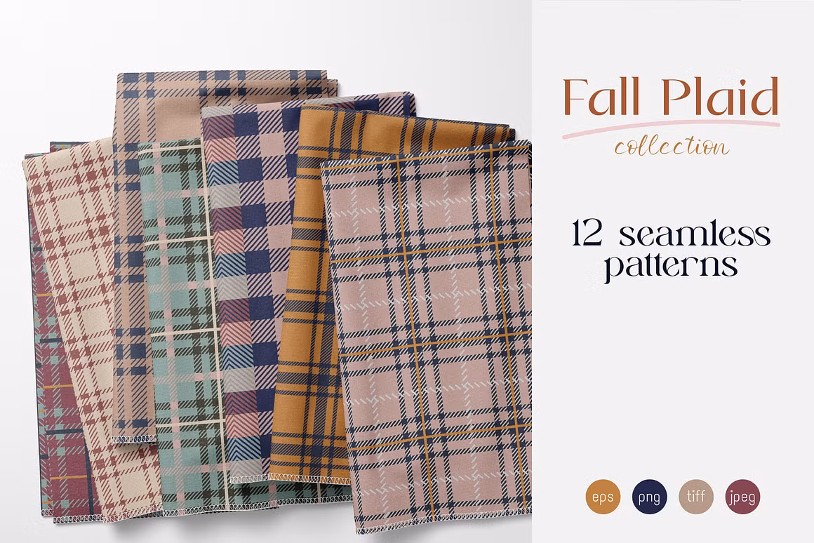 Fall Plaid Pattern Collection
