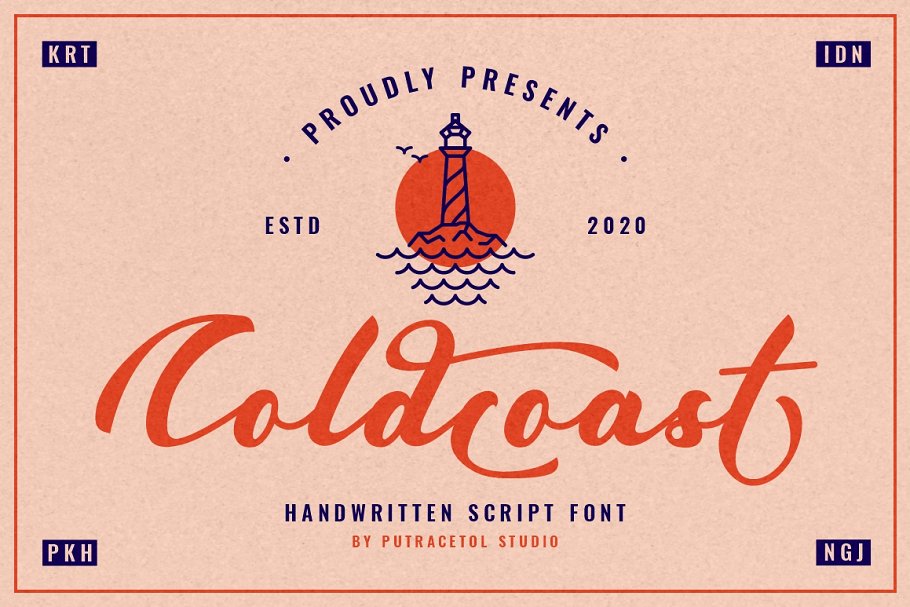 Coldcoast - Modern Handwritten Font