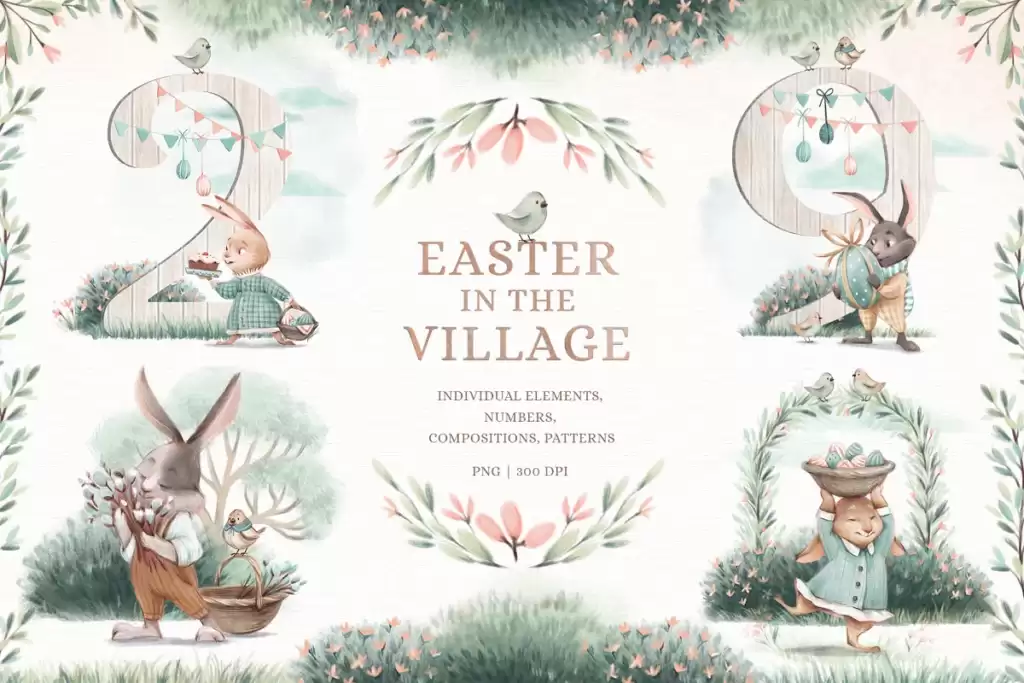 Easter in the village
