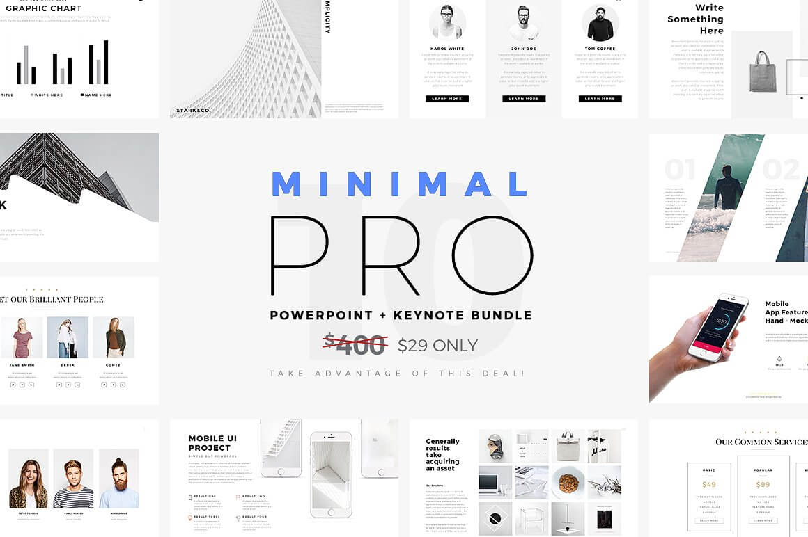 Minimal PRO Presentations Bundle