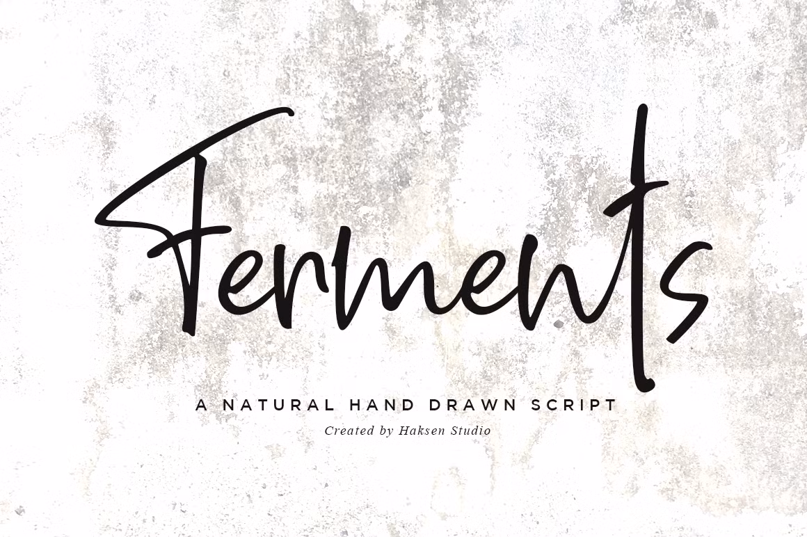 Ferments // Handwritten Scripts
