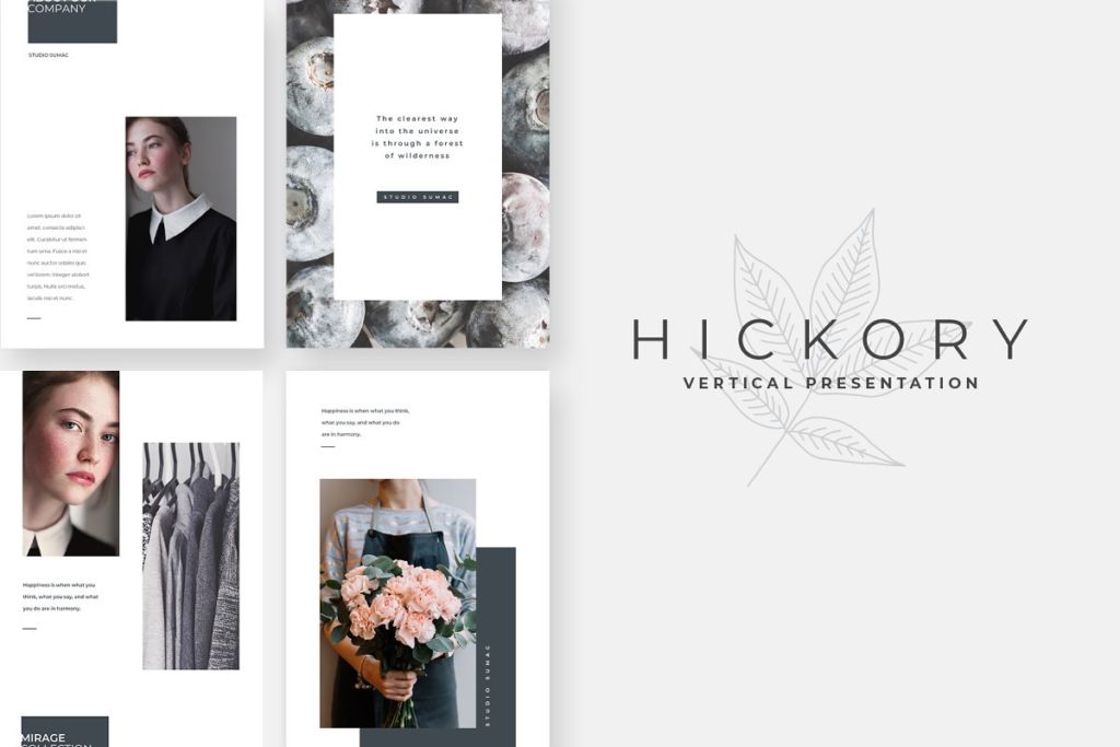 Hickory Vertical PowerPoint

