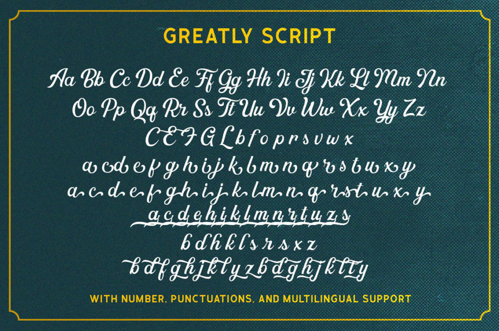 GOLD COAST – VINTAGE SERIF + EXTRAS