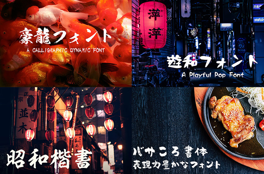 デザインで差がつく 日本語フォント集