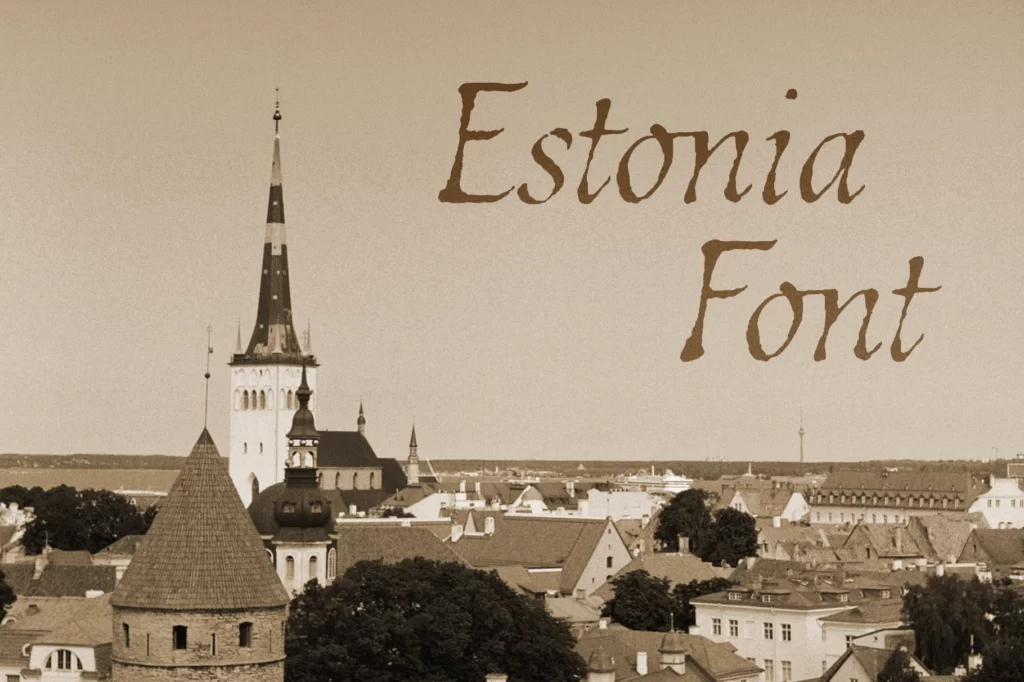 Estonia Font