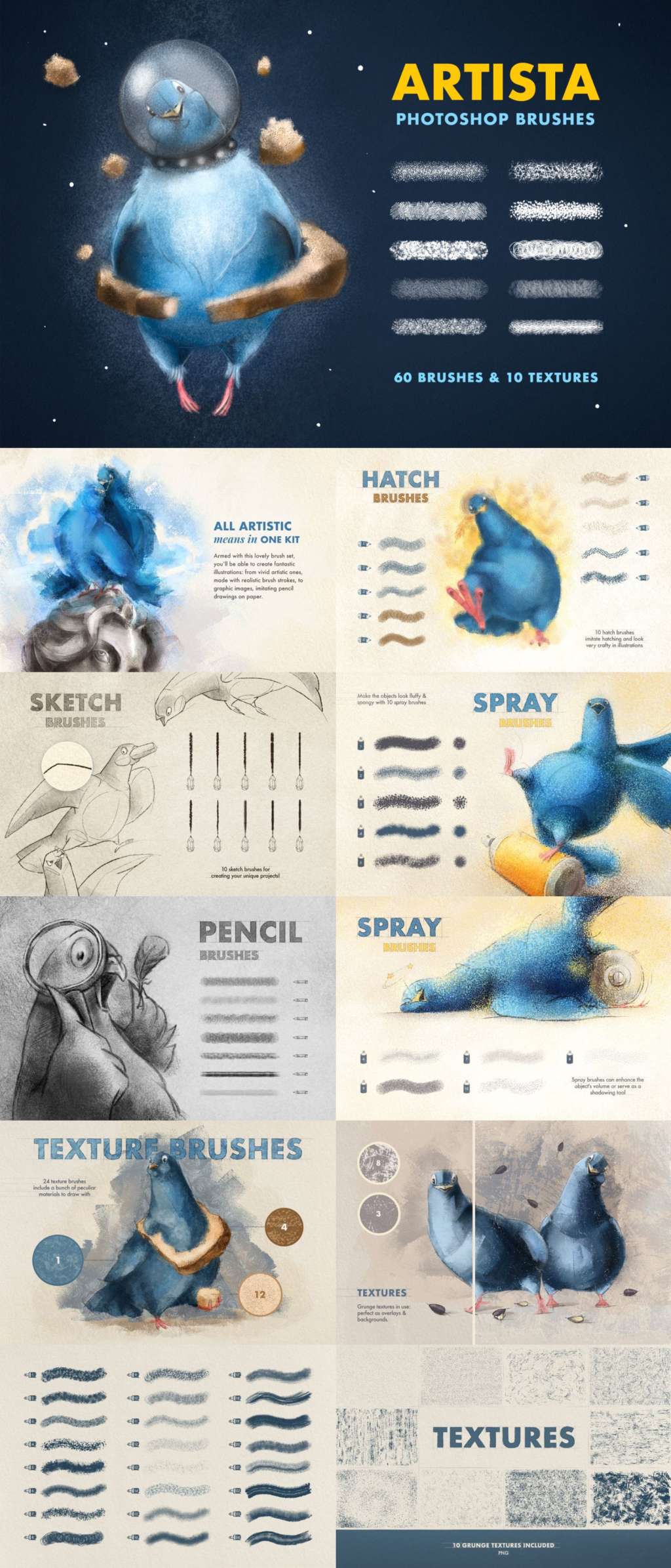 ARTISTA PHOTOSHOP BRUSHES