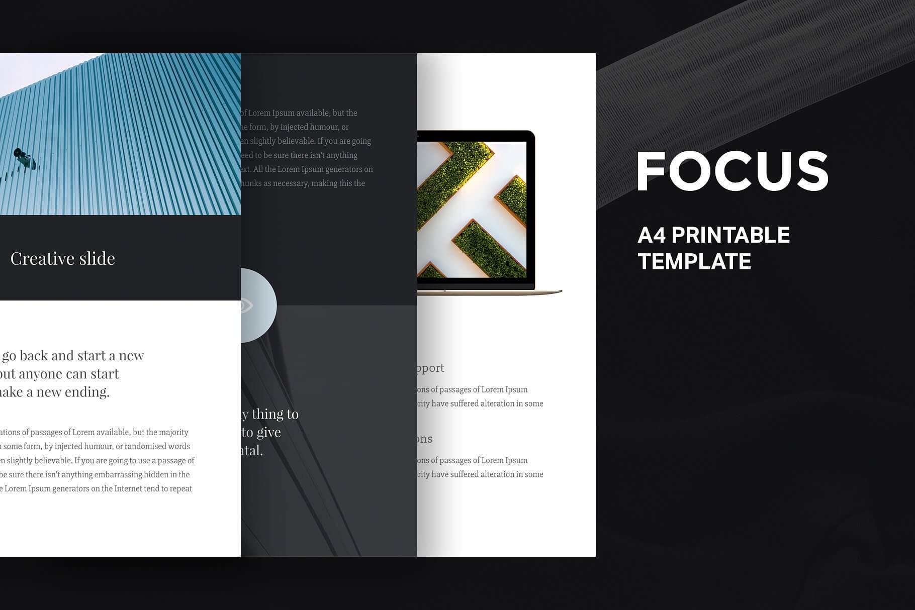 A4 | 18 Vertical Templates Bundle