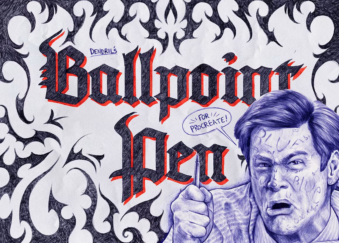 Dendrils Ballpoint Pen