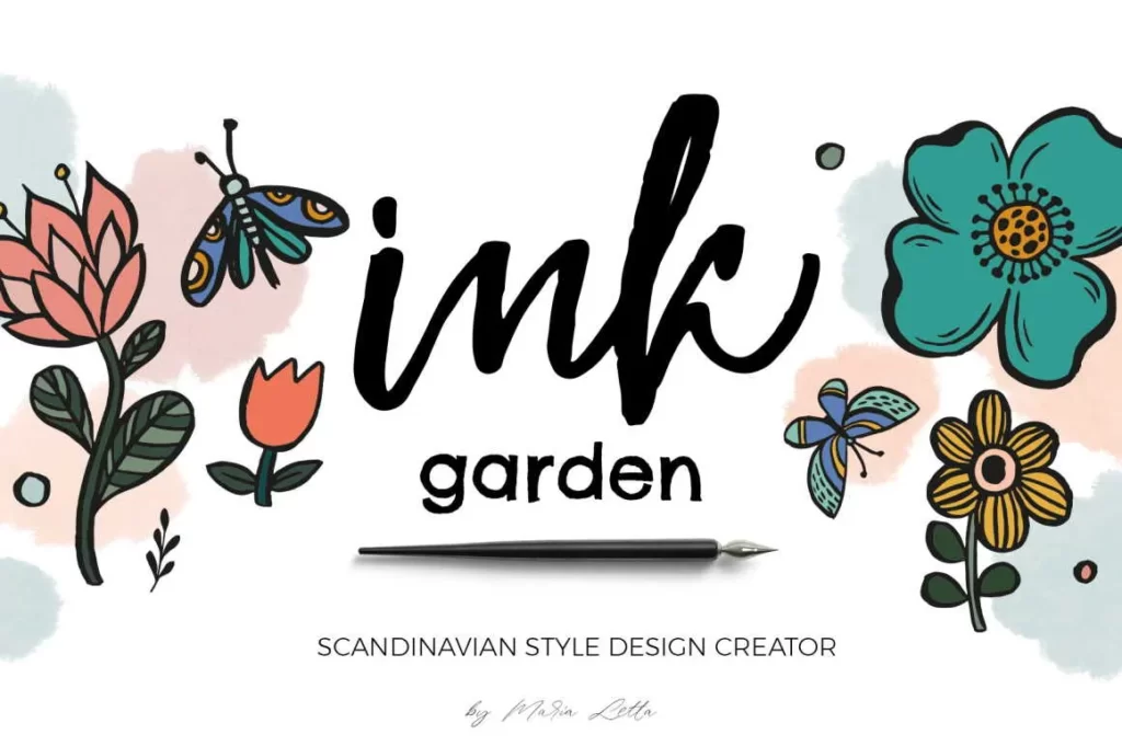 Scandinavian Garden Fun Ink Creator
