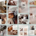 instagram post story templates calendar