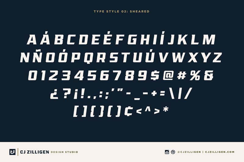 League – Display Typeface