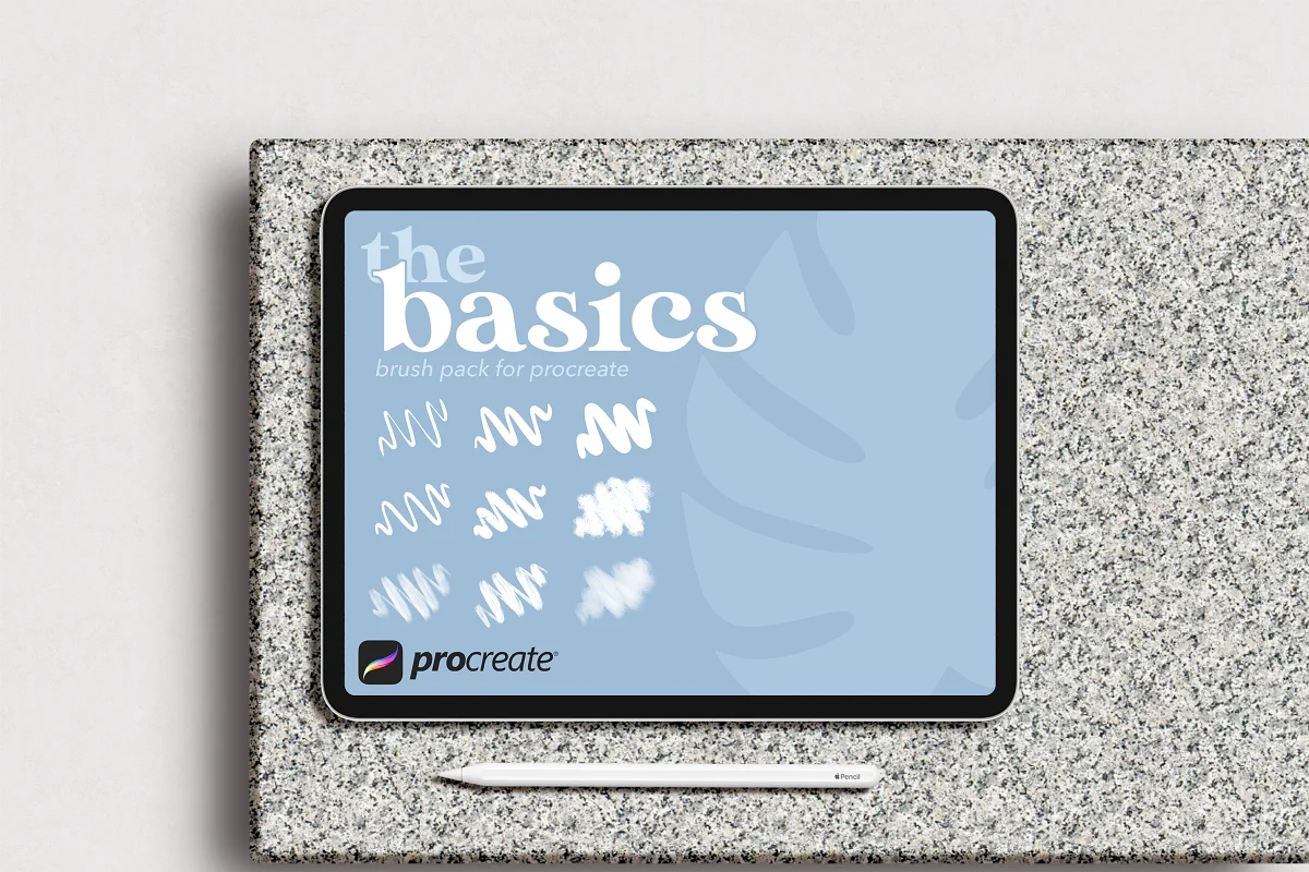 Basic Brush Pack for Procreate-